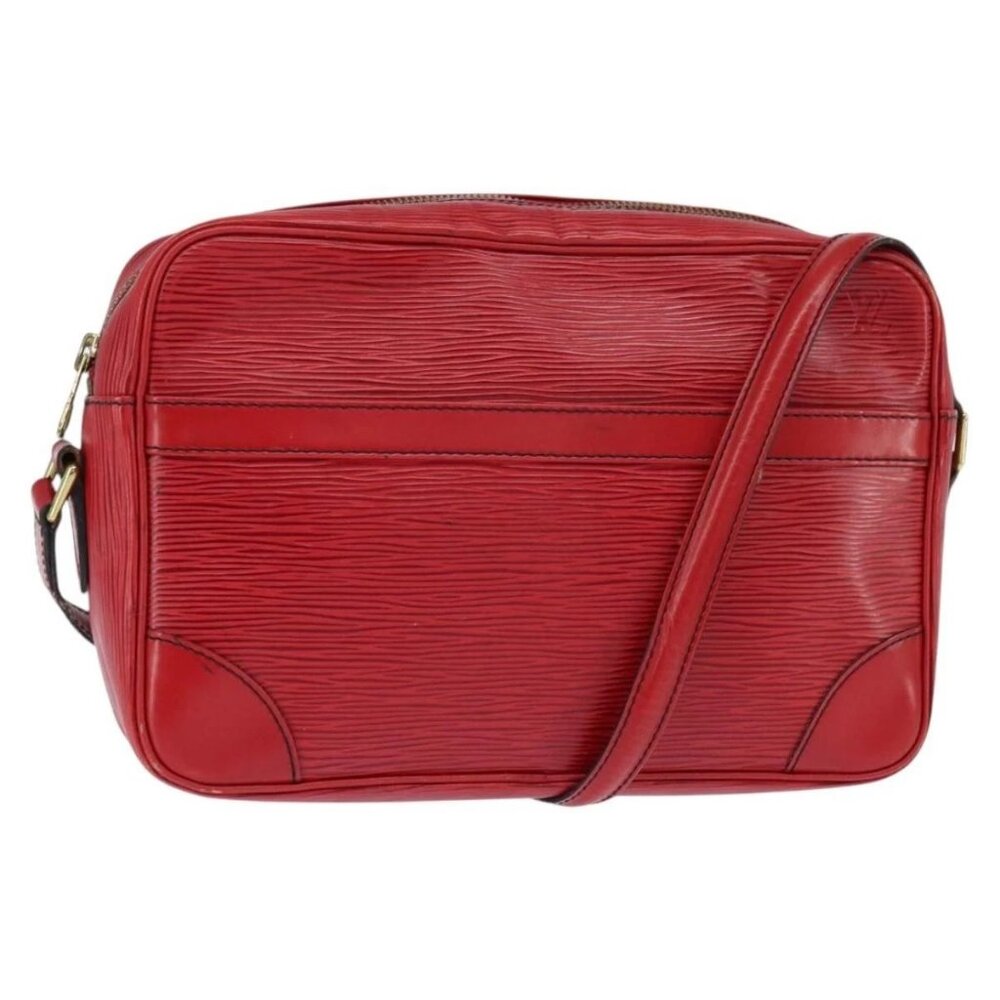 LOUIS VUITTON Epi Trocadero 27 Shoulder Bag Red